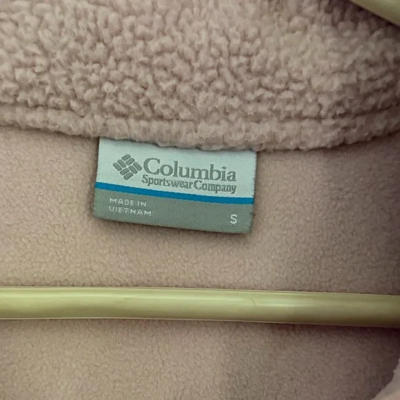 Columbia Light Pink Sherpa Jacket - Picture 3 of 3